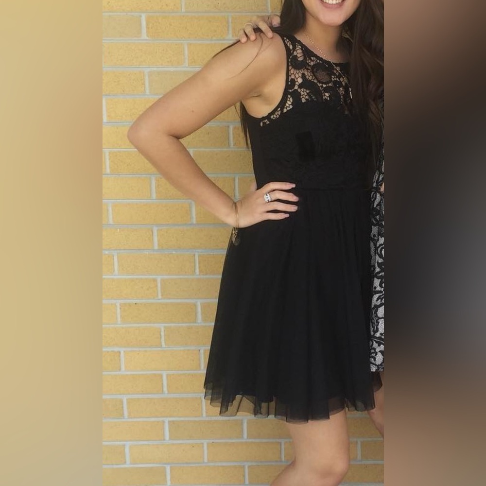 Black Lace Dress